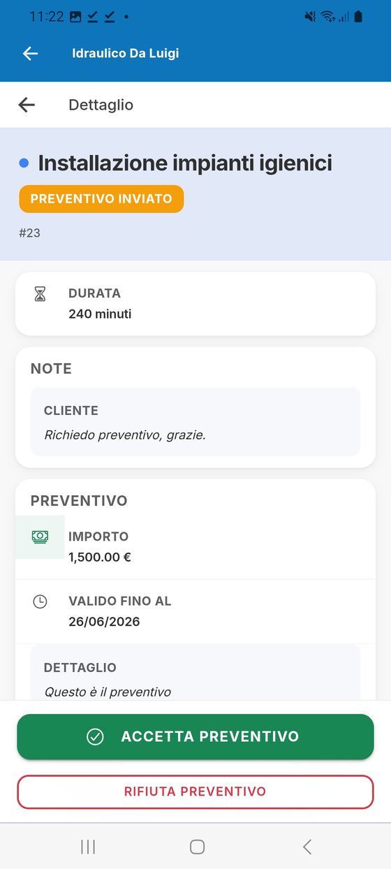Accettazione